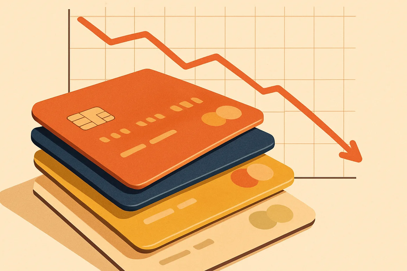 Illustration for How to pay off credit cards