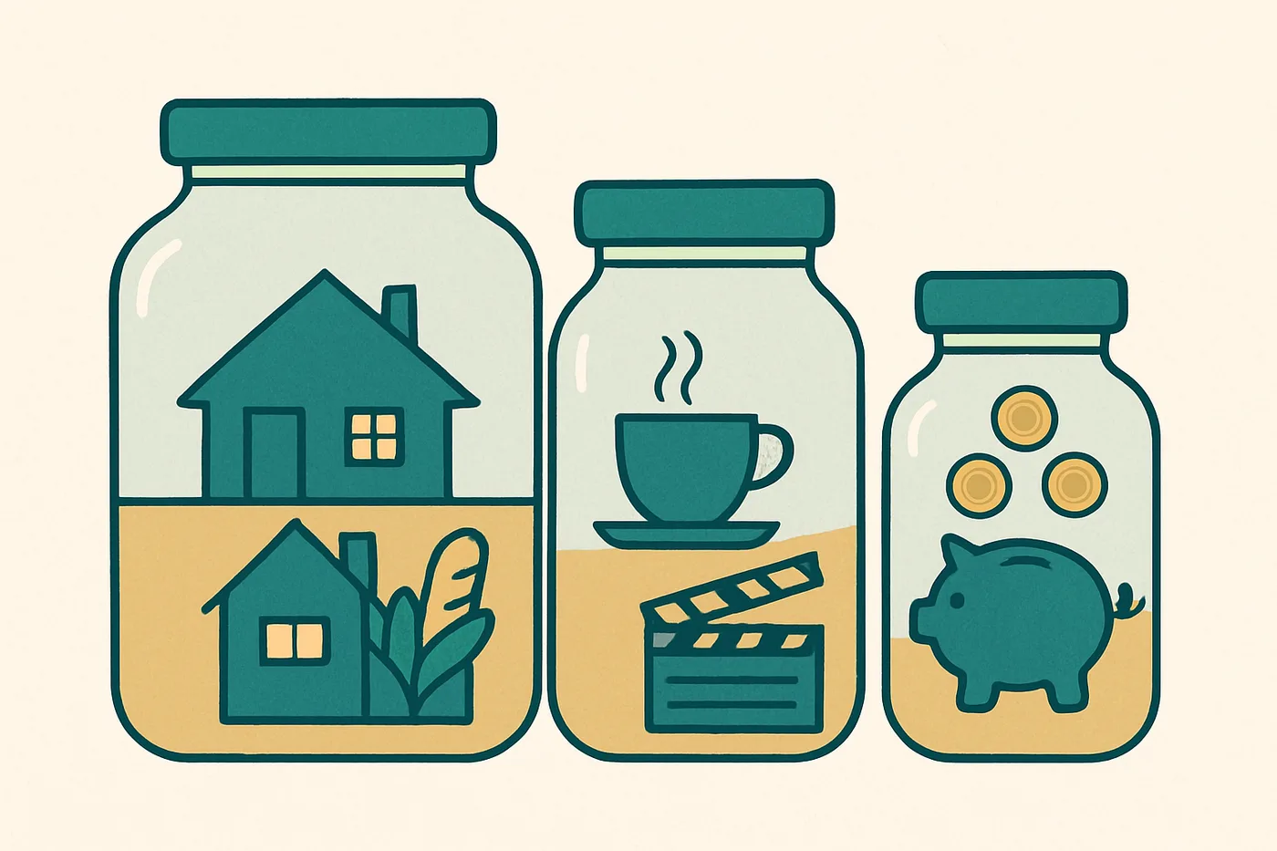 Illustration for The 50/30/20 budgeting rule