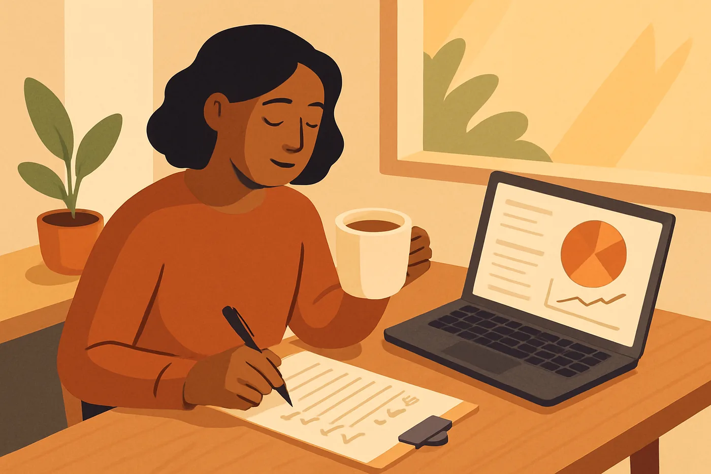 Illustration for How to run a weekly money review